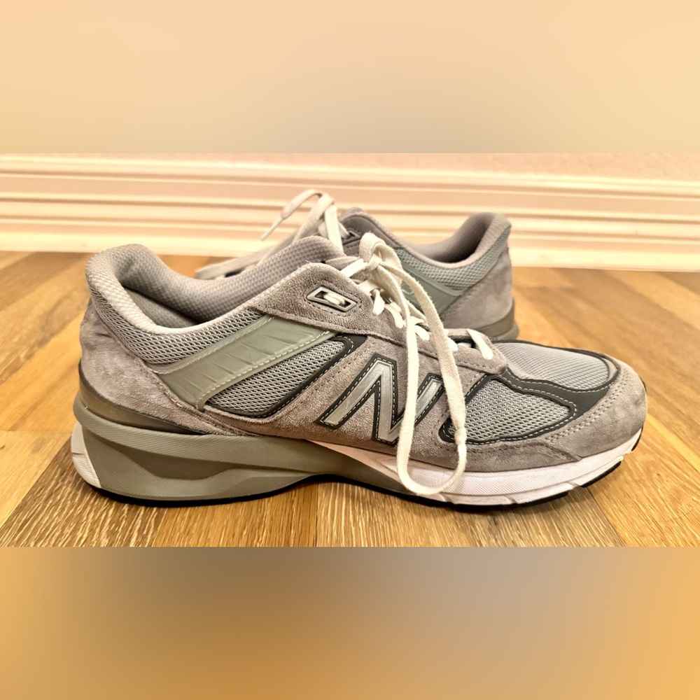 New Balance Men’s 990 GL5 Gray and White Athletic Shoes Size 12 Like New - Picture 2 of 10